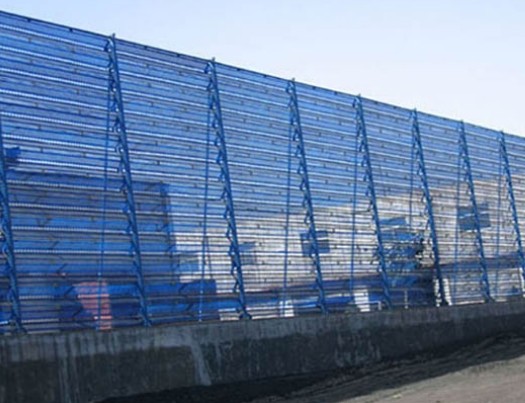 达州环保扫风墙网架工程